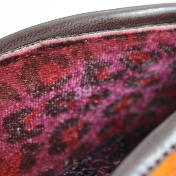 Irregular Choice Pink Black Houndstooth Old Dawg Loafer Flat Shoes EU 39 / US 8 - Picture 6 of 6